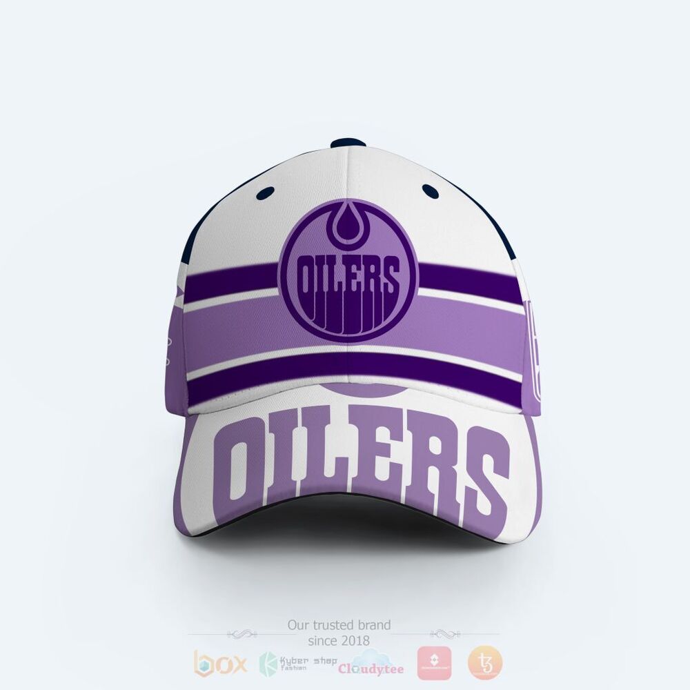 NHL Edmonton Oilers Fights Cancer Cap