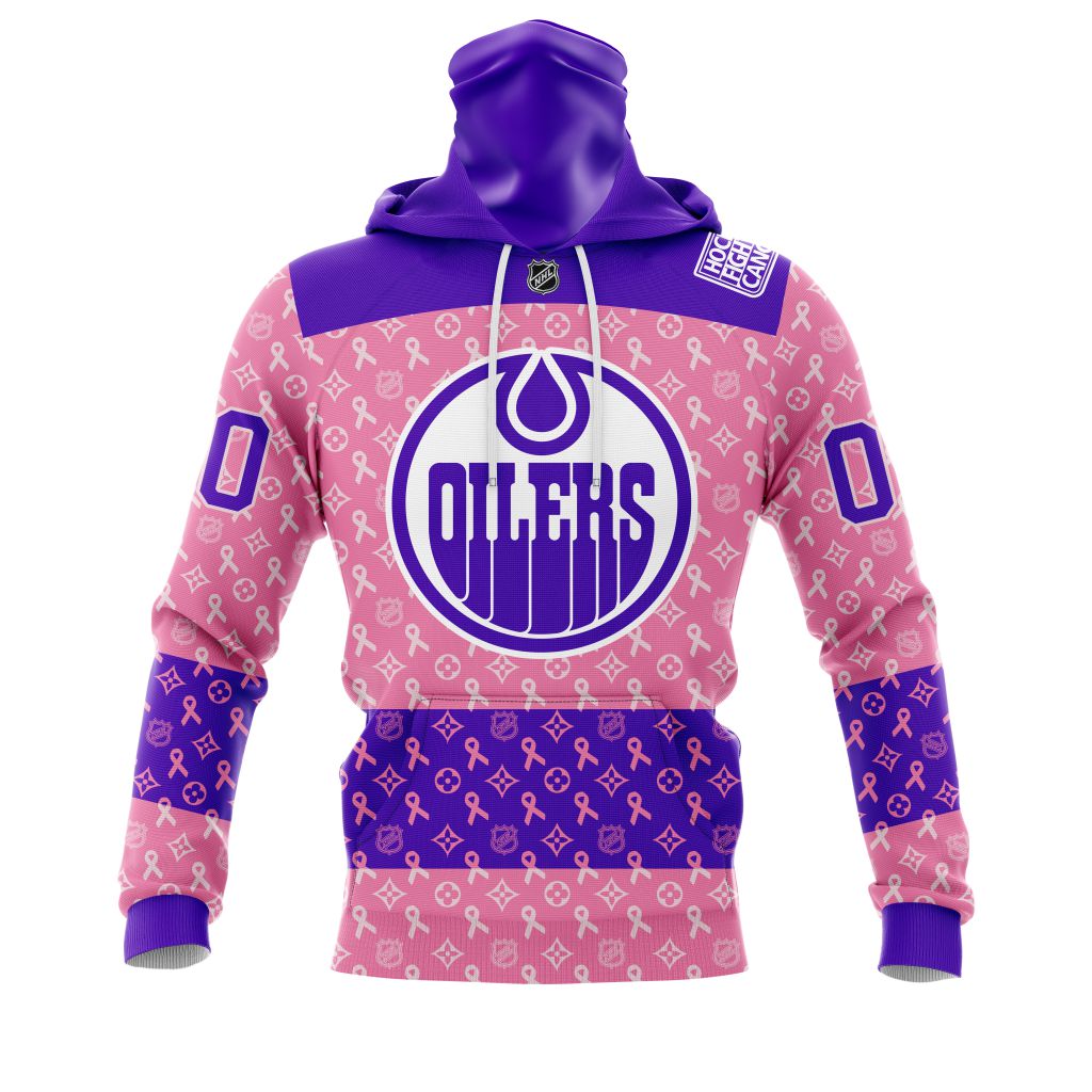 BEST NHL Edmonton Oilers Fights Cancer Jersey Personalized 3D Hoodie, T-Shirt 4 NHL Edmonton Oilers Fights Cancer Jersey Personalized 3D Hoodie Shirt 1 2 3