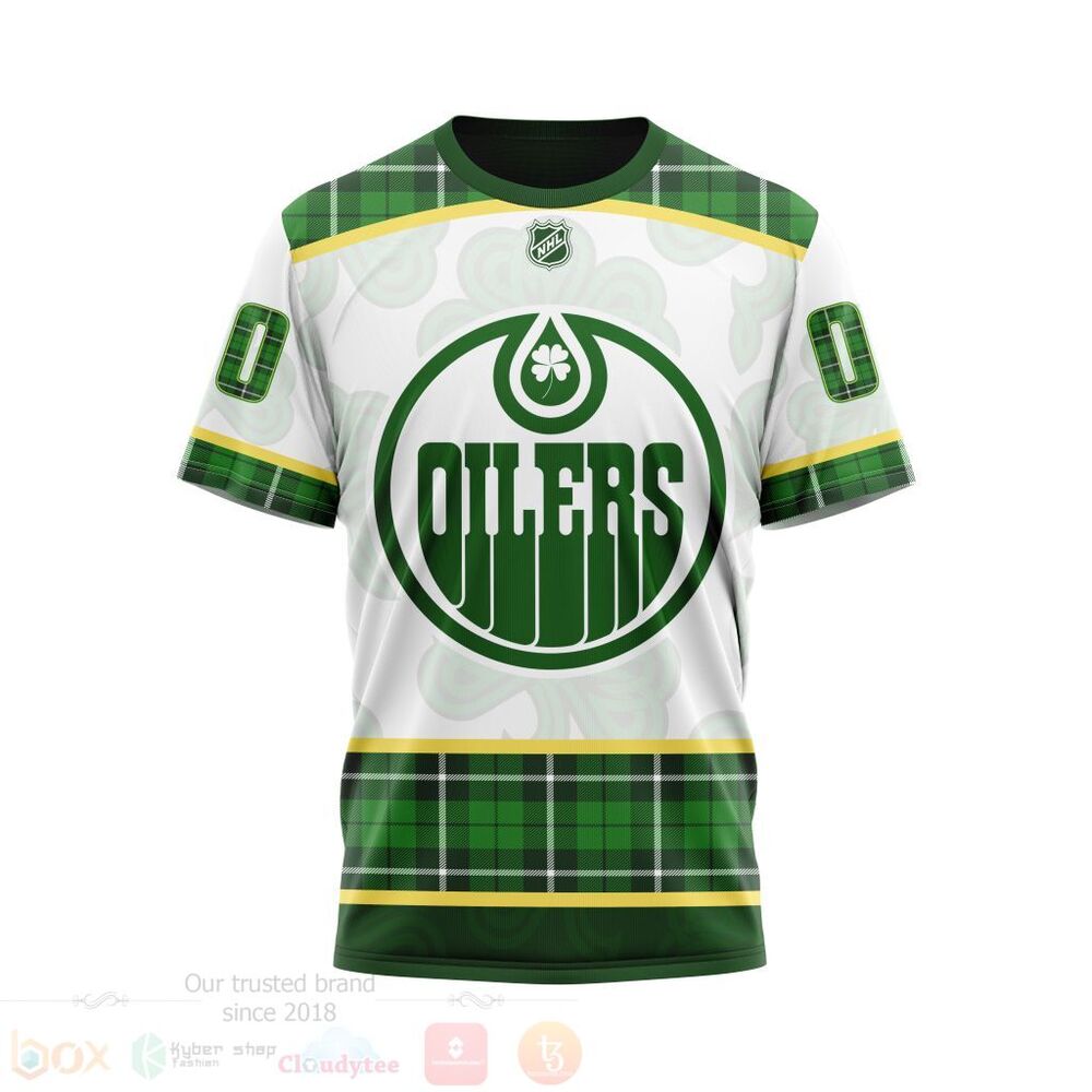 BEST NHL Edmonton Oilers St.Patrick Days Concepts All Over Print Custom Hoodie, T-Shirt 4 NHL Edmonton Oilers St Patrick Days Concepts 3D Hoodie Shirt 1 2 3