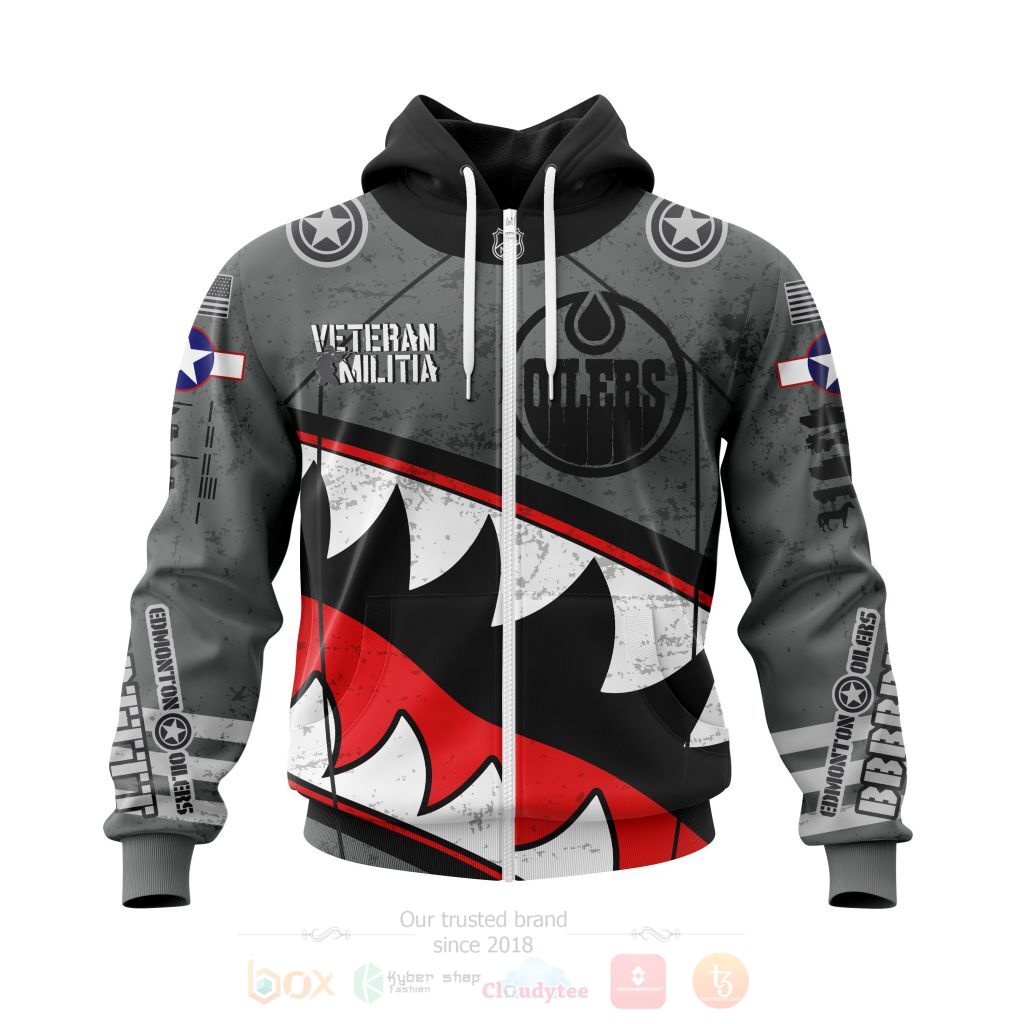 BEST NHL Edmonton Oilers Veterans Kits Personalized All Over Print Custom Hoodie, T-Shirt 2 NHL Edmonton Oilers Veterans Kits Personalized 3D Hoodie Shirt 1