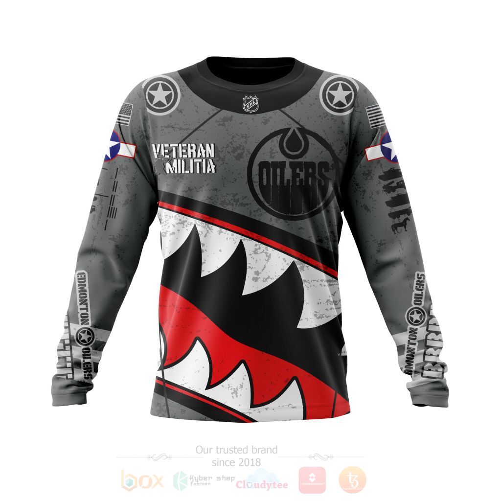 BEST NHL Edmonton Oilers Veterans Kits Personalized All Over Print Custom Hoodie, T-Shirt 3 NHL Edmonton Oilers Veterans Kits Personalized 3D Hoodie Shirt 1 2