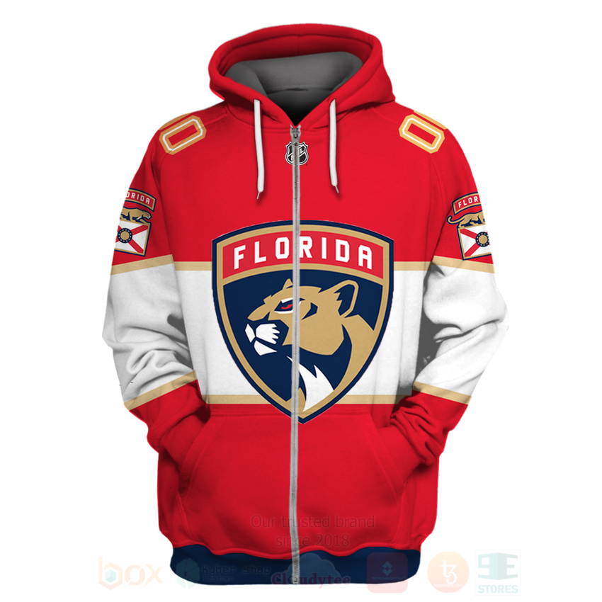 BEST NHL Florida Panthers Personalized Custom Unisex 3D Hoodie, Shirt 2 NHL Florida Panthers Personalized 3D Hoodie Shirt 1