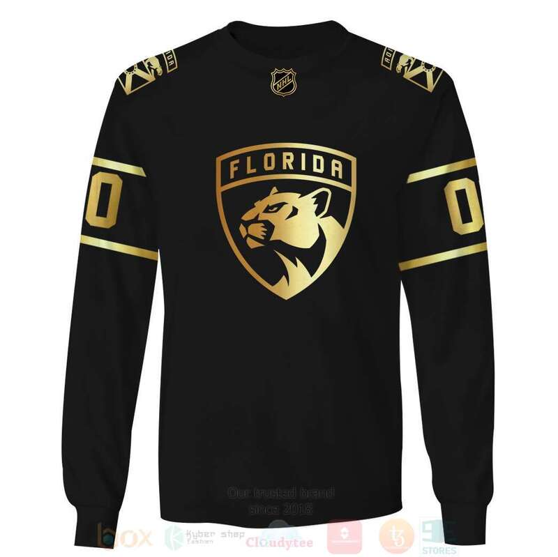 BEST NHL Florida Panthers Personalized Black Full Printing 3D Hoodie, Shirt 5 NHL Florida Panthers Personalized Black 3D Hoodie Shirt 1 2 3 4