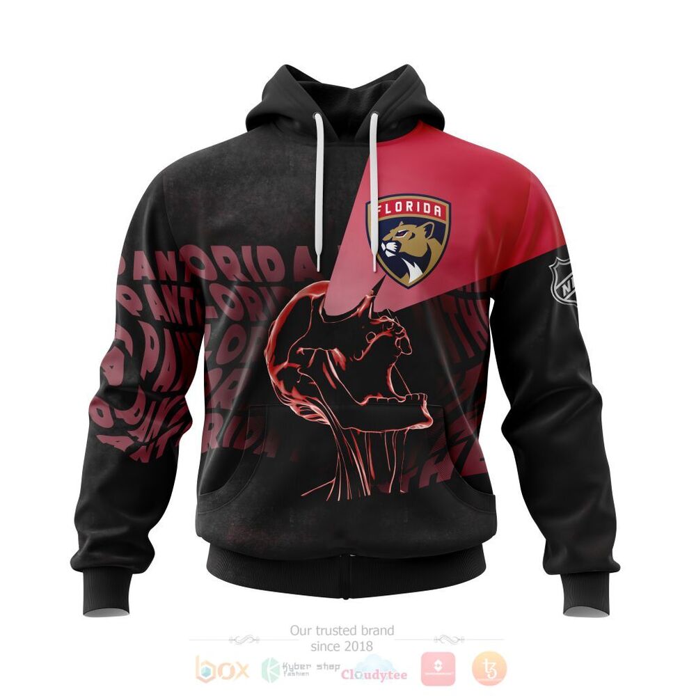 NHL Florida Panthers Specialized Skull Concepts Personalized 3D Hoodie Shirt