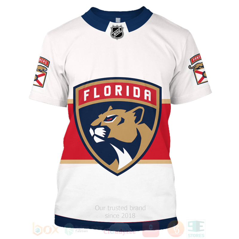 NHL Florida Panthers Team 3D Hoodie Shirt 1 2 3 4 5