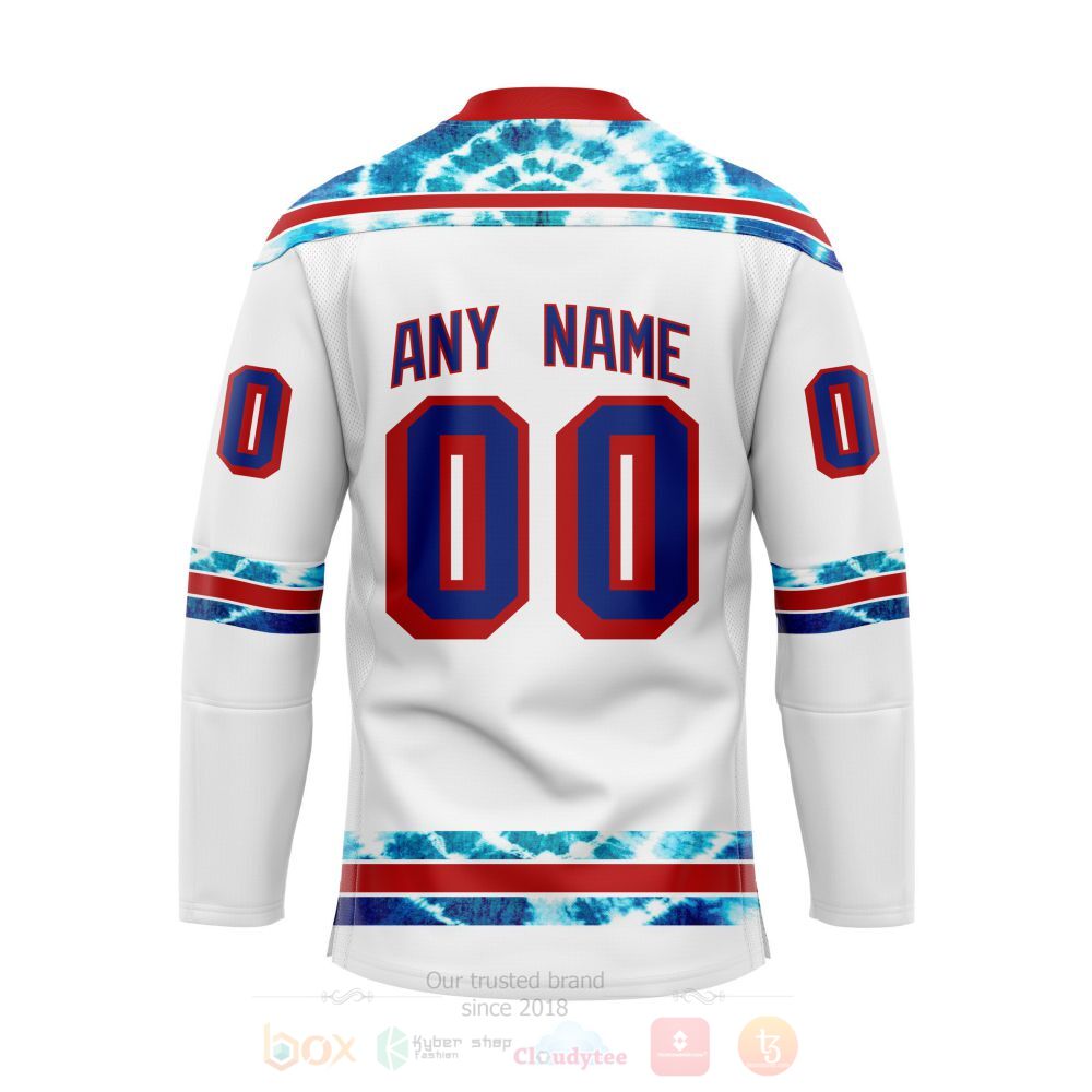 BEST NHL Grateful Dead & New York Rangers Personalized Jersey Hockey 2 NHL Grateful Dead New York Rangers Personalized Hockey Jersey 1