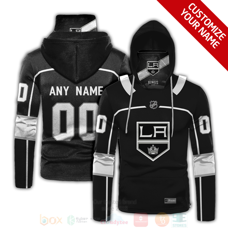 NHL Los Angeles Kings Personalized 3D Hoodie Mask