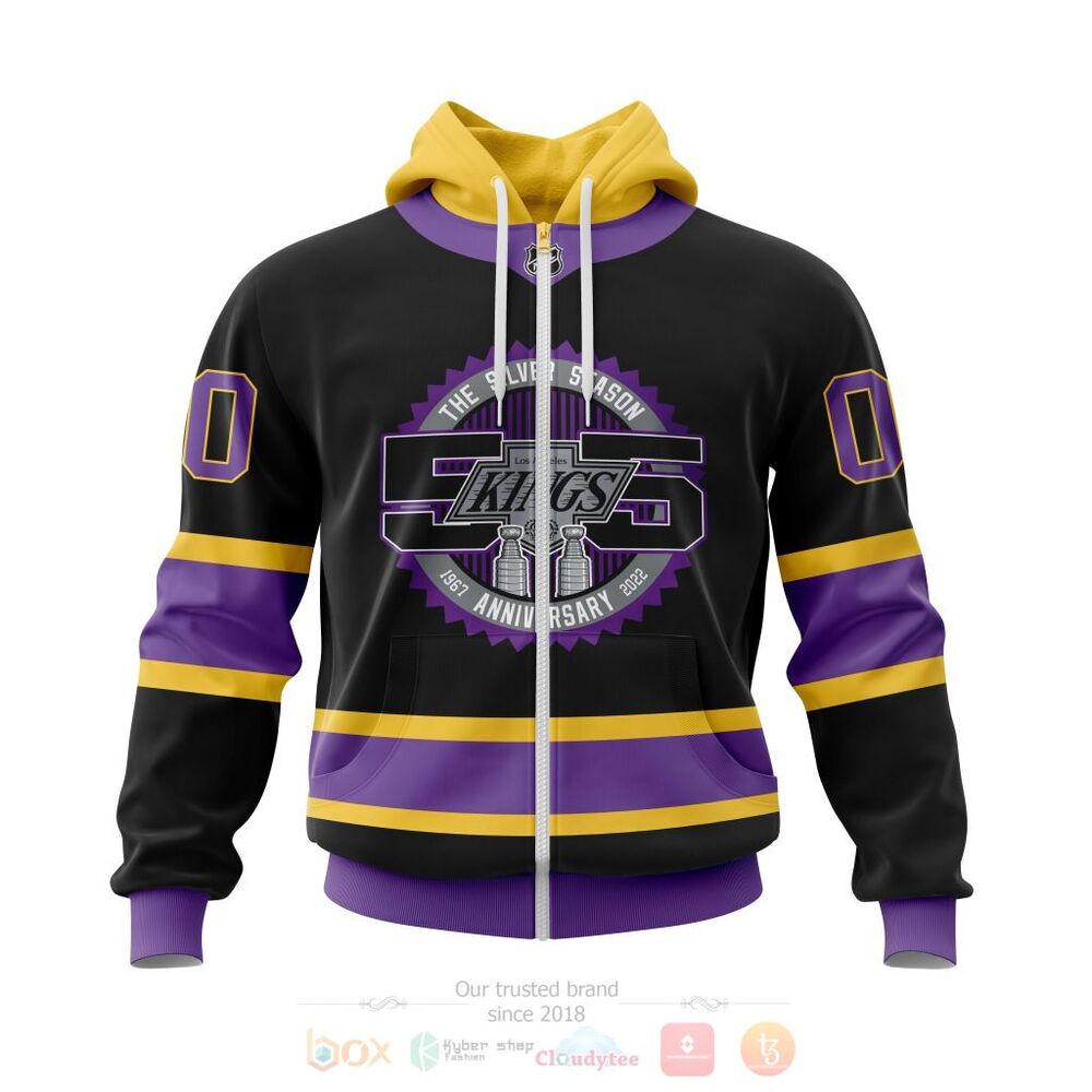 BEST NHL Los Angeles Kings Specialized 2022 Concepts With 55 Years Anniversary Logo Kits Personalized All Over Print 3D Hoodie, Shirt 2 NHL Los Angeles Kings Specialized 2022 Concepts With 55 Years Anniversary Logo Kits Personalized 3D Hoodie Shirt 1
