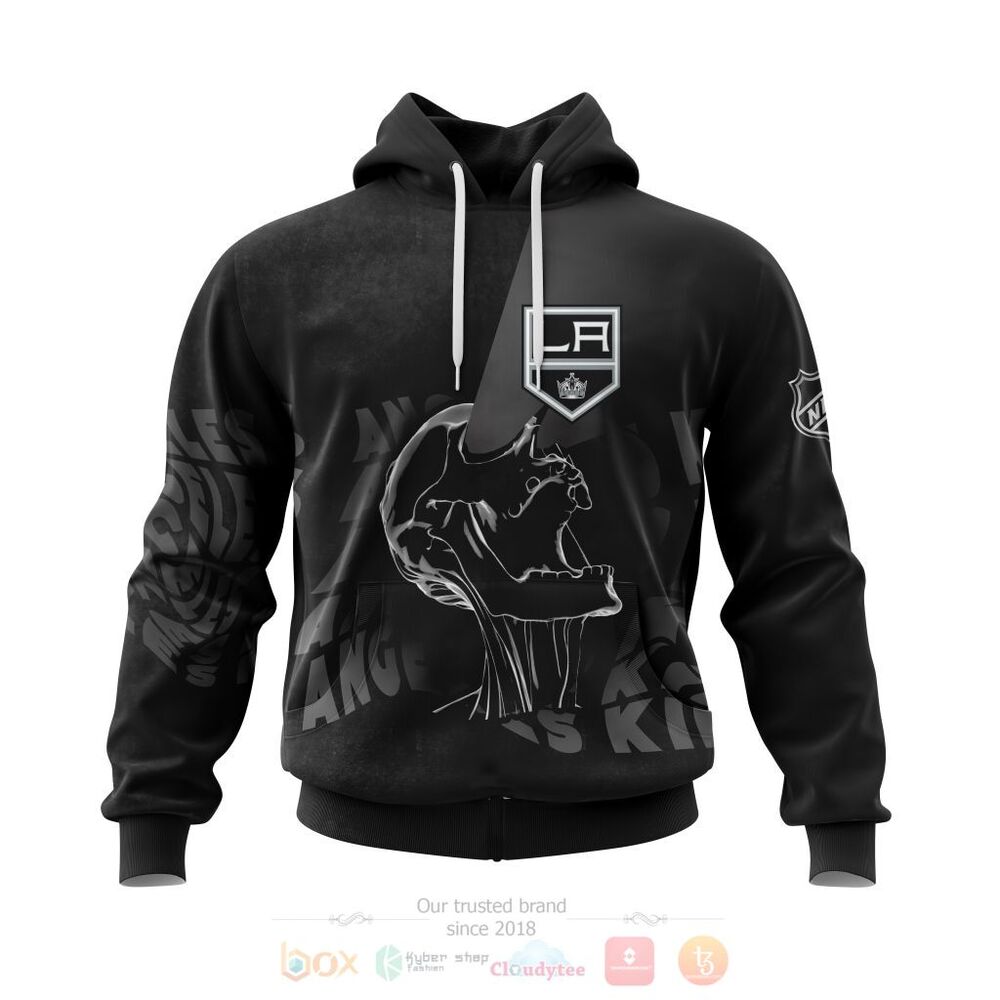 NHL Los Angeles Kings Specialized Skull Concepts Personalized 3D Hoodie Shirt