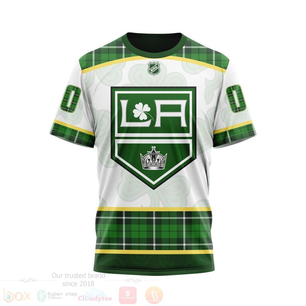 BEST NHL Los Angeles Kings St.Patrick Days Concepts All Over Print Custom Hoodie, T-Shirt 4 NHL Los Angeles Kings St Patrick Days Concepts 3D Hoodie Shirt 1 2 3