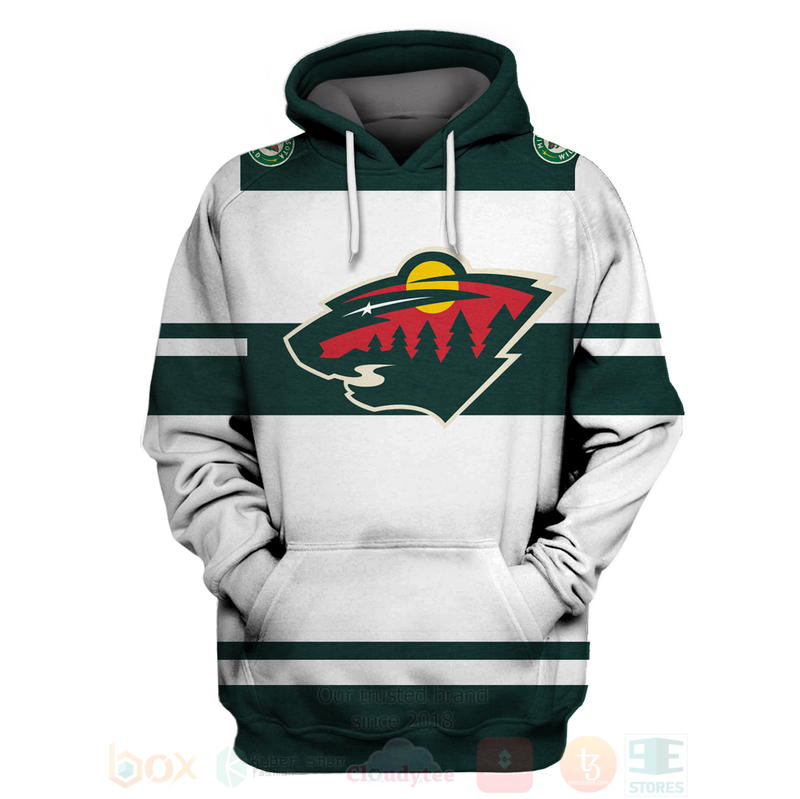 BEST NHL Minnesota Wild Team Unisex 3D Hoodie, Shirt 2 NHL Minnesota Wild Team 3D Hoodie Shirt 1