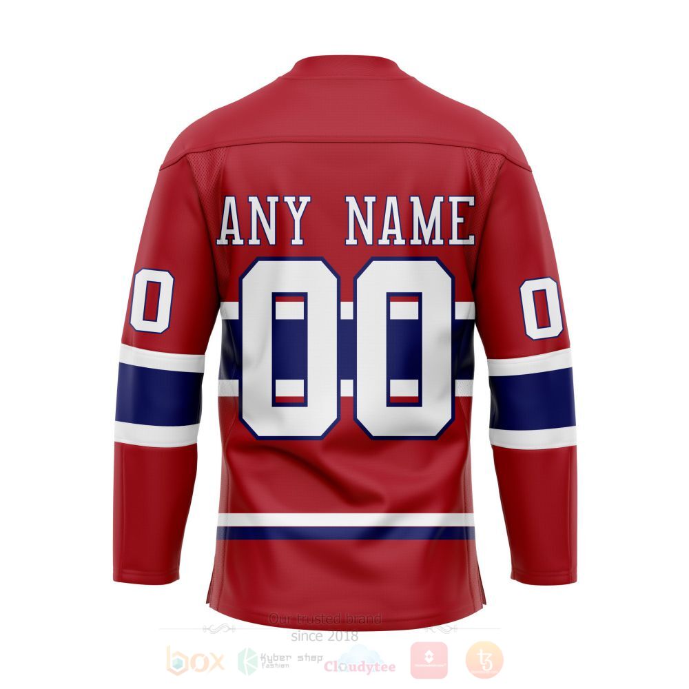 BEST NHL Montreal Canadiens Home Personalized Jersey Hockey 2 NHL Montreal Canadiens Home Personalized Hockey Jersey 1