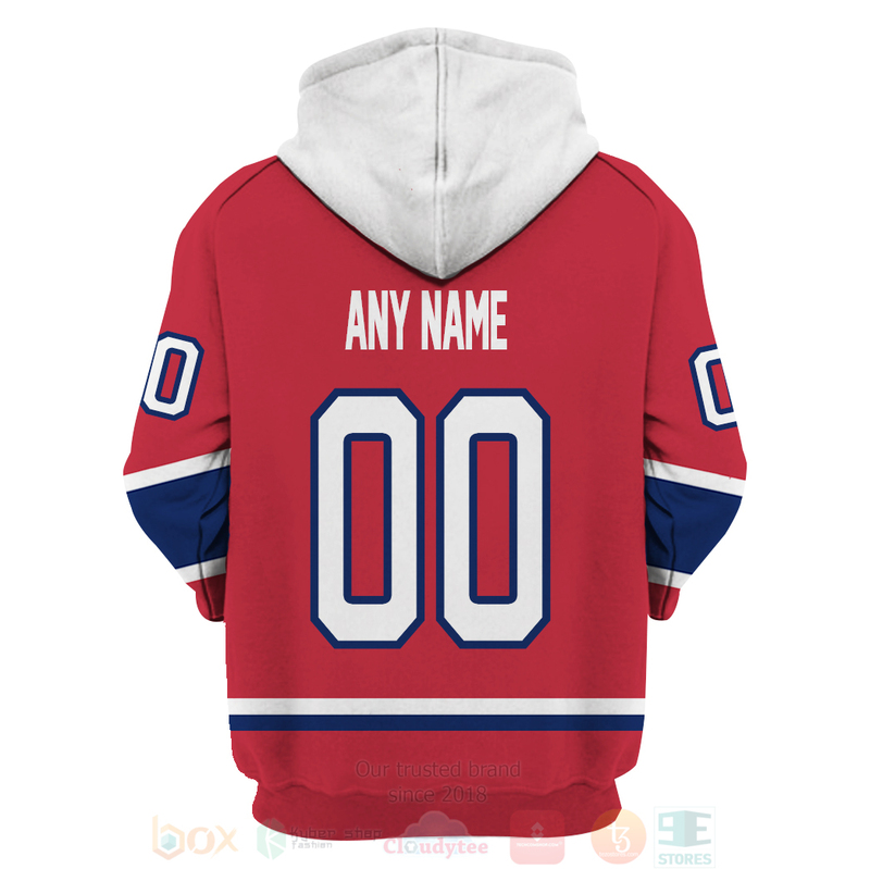 BEST NHL Montreal Canadiens Personalized Full Printing 3D Hoodie, Shirt 4 NHL Montreal Canadiens Personalized 3D Hoodie Shirt 1 2 3