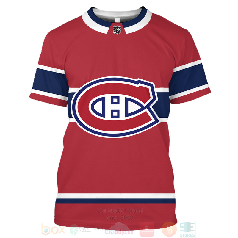 BEST NHL Montreal Canadiens Personalized Full Printing 3D Hoodie, Shirt 7 NHL Montreal Canadiens Personalized 3D Hoodie Shirt 1 2 3 4 5 6
