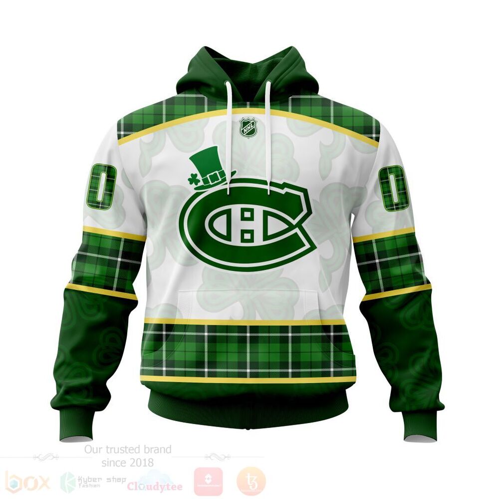 NHL Montreal Canadiens St Patrick Days Concepts 3D Hoodie Shirt