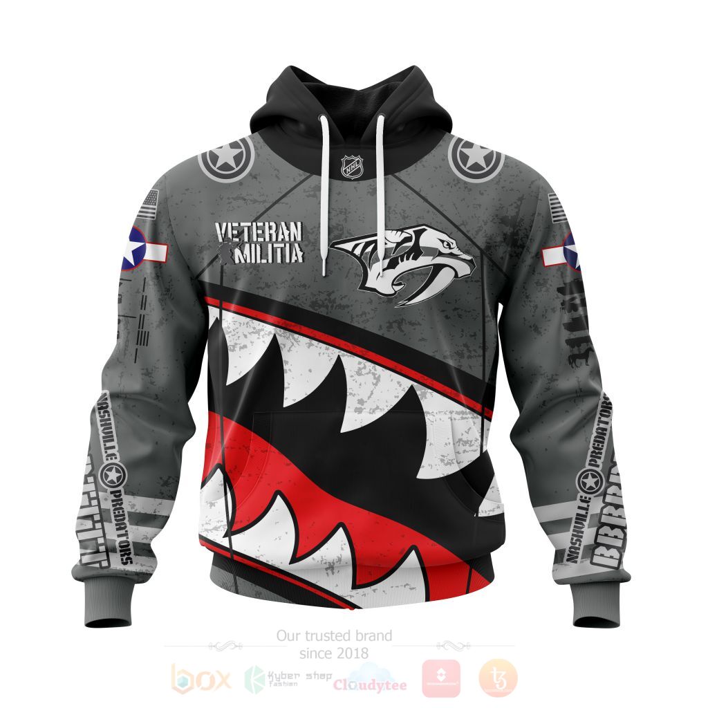 BEST NHL Nashville Predators Veterans Kits Ver2 Personalized All Over Print Custom Hoodie, T-Shirt 15 NHL Nashville Predators Veterans Kits Ver2 Personalized 3D Hoodie Shirt