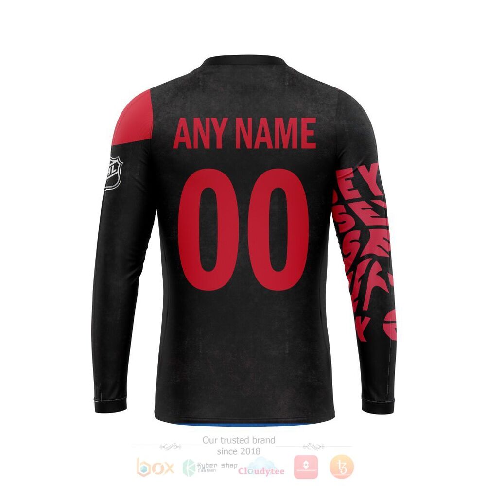 NHL New Jersey Devils Specialized Skull Concepts Personalized 3D Hoodie Shirt 1 2 3 4 5