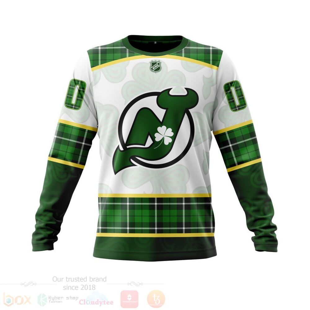 BEST NHL New Jersey Devils St.Patrick Days Concepts All Over Print Custom Hoodie, T-Shirt 3 NHL New Jersey Devils St Patrick Days Concepts 3D Hoodie Shirt 1 2