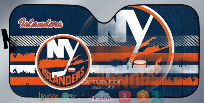 NHL New York Islanders Car Sunshade 1