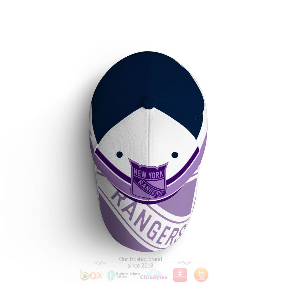 BEST NHL New York Rangers Fights Cancer Hat 4 NHL New York Rangers Fights Cancer Cap 1 2 3