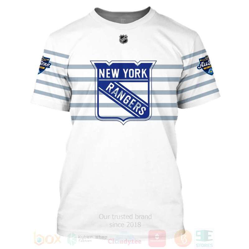 BEST NHL New York Rangers Team Personalized White Unisex 3D Hoodie, Shirt 7 NHL New York Rangers Team Personalized White 3D Hoodie Shirt 1 2 3 4 5 6