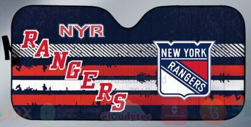 NHL New York Rangers Universal Auto Car Sun Shade 1