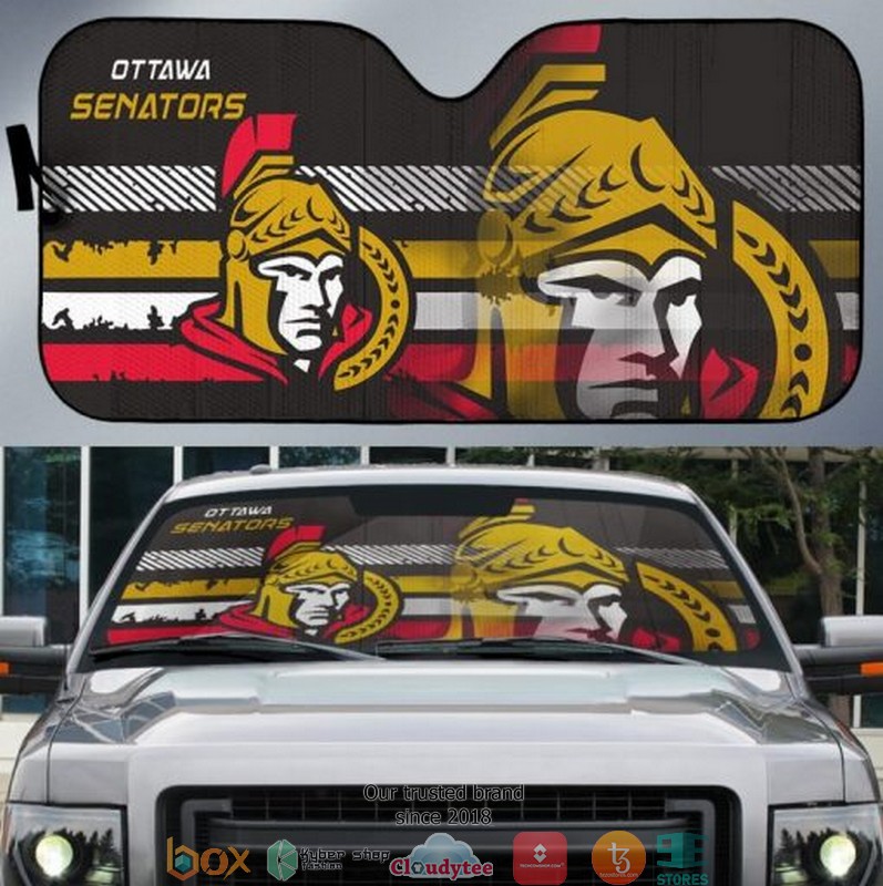 NHL Ottawa Senators Car sunshade