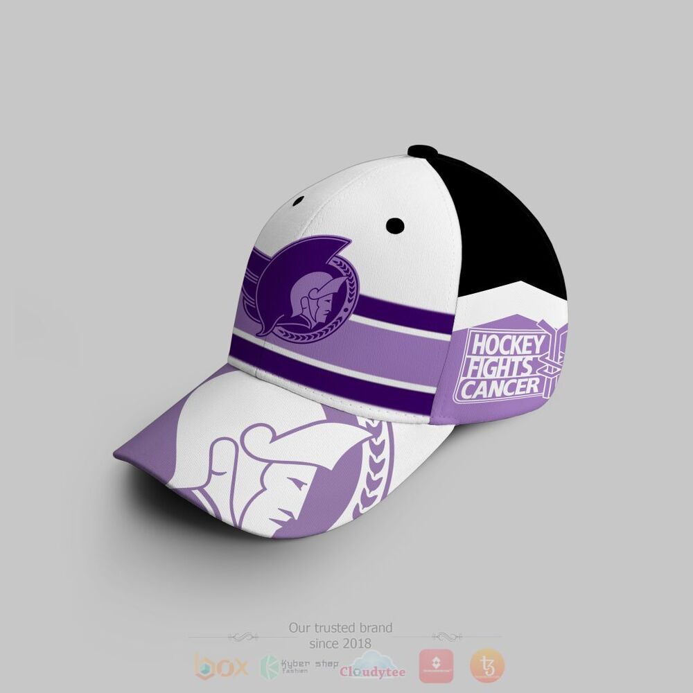 BEST NHL Ottawa Senators Fights Cancer Hat 3 NHL Ottawa Senators Fights Cancer Cap 1 2