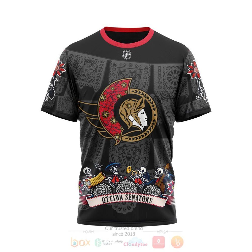 NHL Ottawa Senators Specialized Heritage Kits Personalized 3D Hoodie Shirt 1 2 3