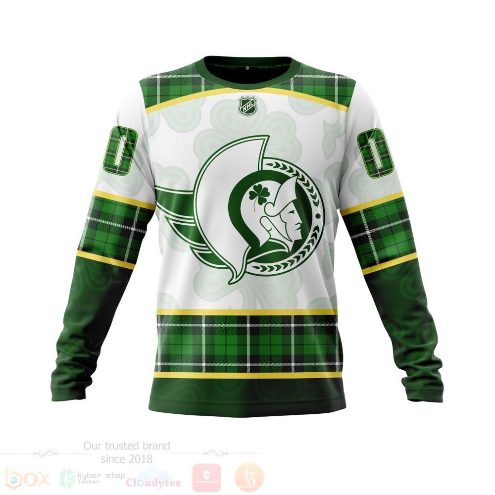 BEST NHL Ottawa Senators St.Patrick Days Concepts All Over Print Custom Hoodie, T-Shirt 3 NHL Ottawa Senators St Patrick Days Concepts 3D Hoodie Shirt 1 2