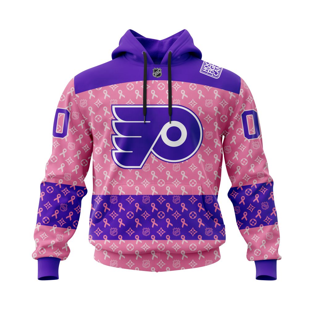 BEST NHL Philadelphia Flyers Fights Cancer Jersey Personalized 3D Hoodie, T-Shirt 19 NHL Philadelphia Flyers Fights Cancer Jersey Personalized 3D Hoodie Shirt
