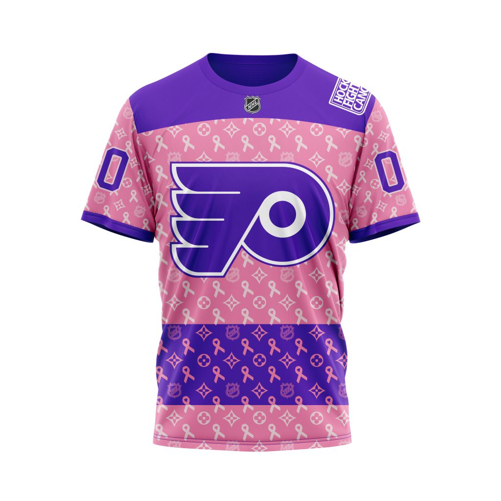 BEST NHL Philadelphia Flyers Fights Cancer Jersey Personalized 3D Hoodie, T-Shirt 8 NHL Philadelphia Flyers Fights Cancer Jersey Personalized 3D Hoodie Shirt 1 2 3 4 5 6 7