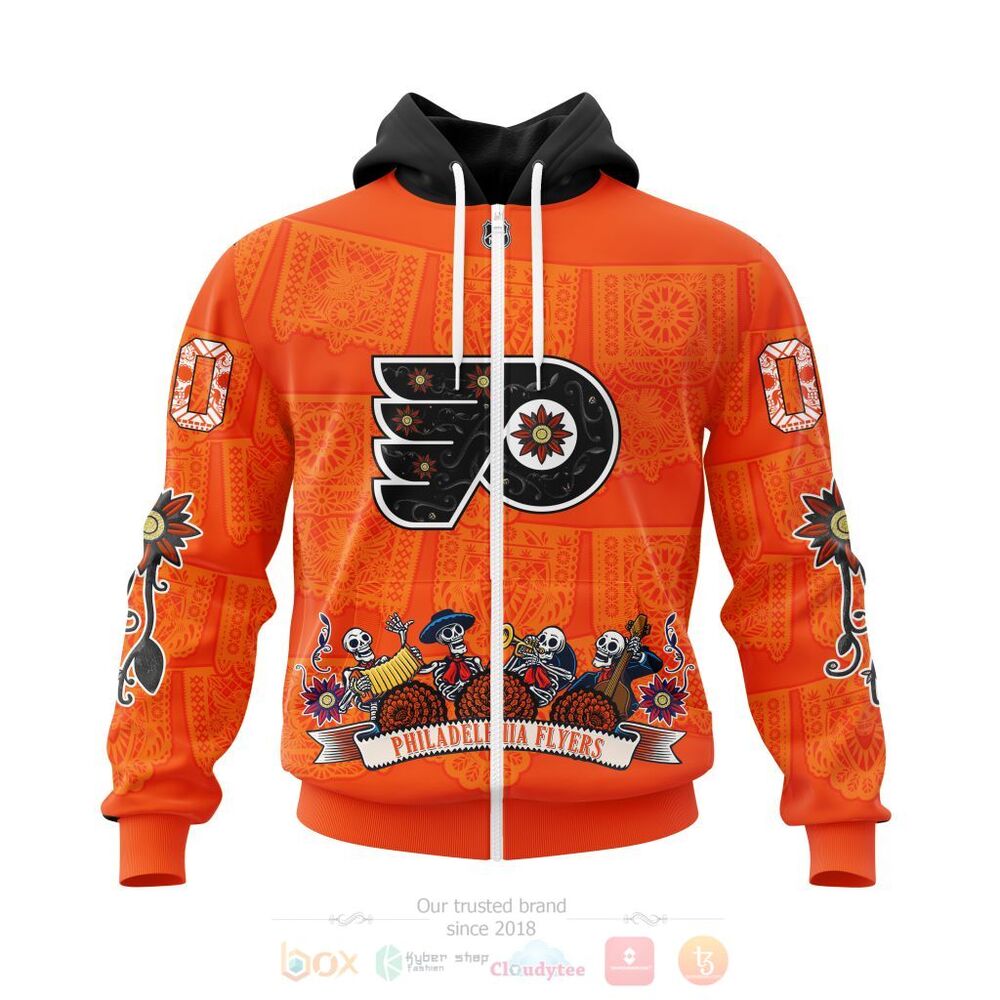 BEST NHL Philadelphia Flyers Specialized Heritage Kits Personalized All Over Print 3D Hoodie, Shirt 2 NHL Philadelphia Flyers Specialized Heritage Kits Personalized 3D Hoodie Shirt 1