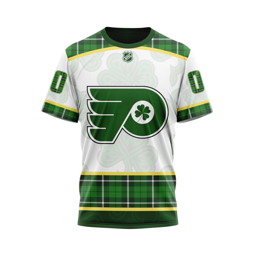 BEST NHL Philadelphia Flyers St.Patrick Days Concepts All Over Print Custom Hoodie, T-Shirt 5 NHL Philadelphia Flyers St Patrick Days Concepts 3D Hoodie Shirt 1 2 3