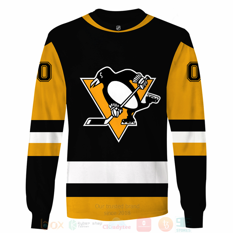BEST NHL Pittsburgh Penguins Personalized Full Printing 3D Hoodie, Shirt 5 NHL Pittsburgh Penguins Personalized 3D Hoodie Shirt 1 2 3 4