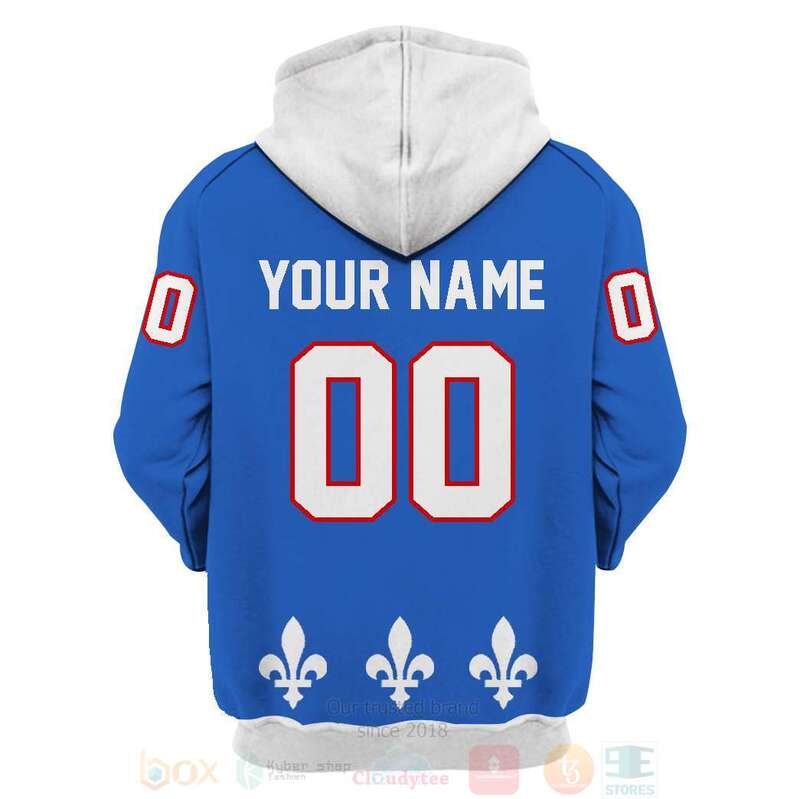 BEST NHL Quebec Nordiques Personalized Blue Full Printing 3D Hoodie, Shirt 4 NHL Quebec Nordiques Personalized Blue 3D Hoodie Shirt 1 2 3