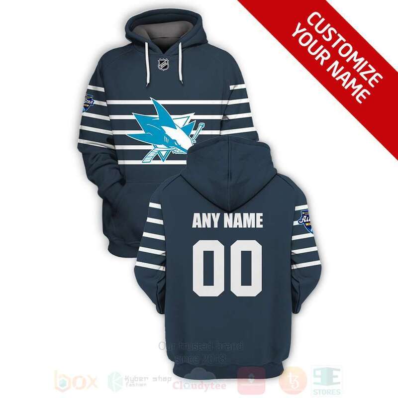 NHL San Jose Sharks Team Personalized 3D Hoodie Shirt