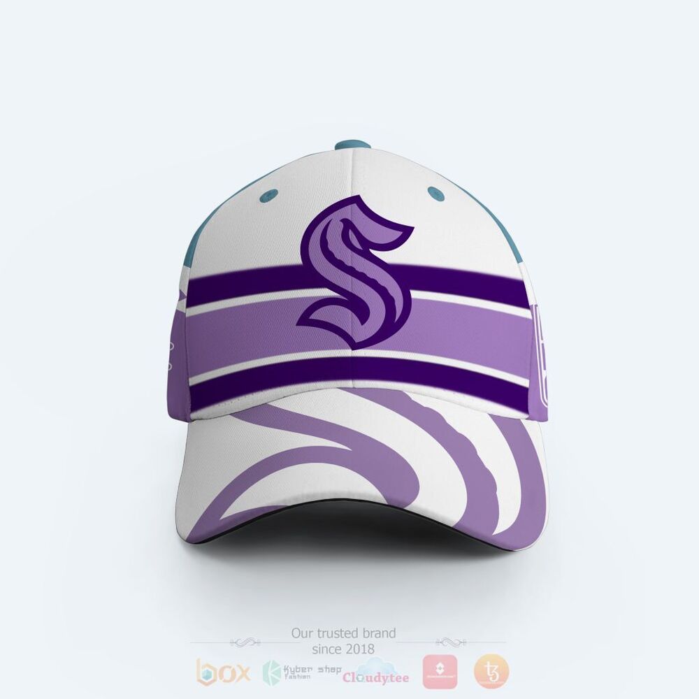 NHL Seattle Kraken Fights Cancer Cap