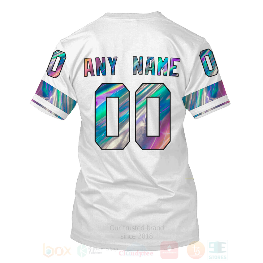 BEST NHL Seattle Kraken Personalized Custom White Unisex 3D Hoodie, Shirt 8 NHL Seattle Kraken Personalized White 3D Hoodie Shirt 1 2 3 4 5 6 7