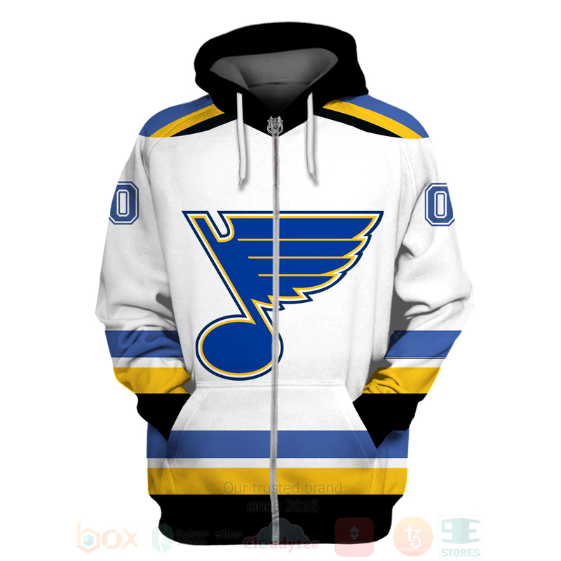 BEST NHL St. Louis Blues Team Personalized Unisex 3D Hoodie, Shirt 2 NHL St Louis Blues Team Personalized 3D Hoodie Shirt 1