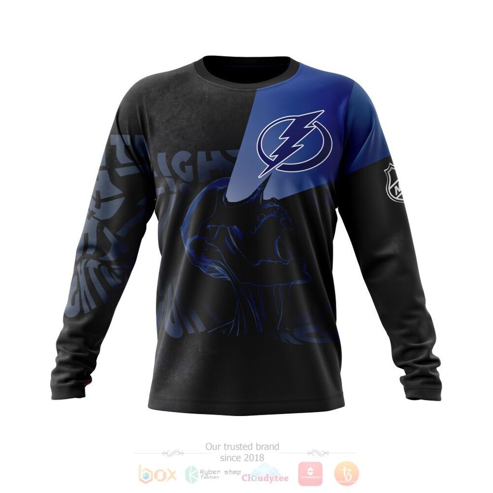 NHL Tampa Bay Lightning Specialized Skull Concepts Personalized 3D Hoodie Shirt 1 2
