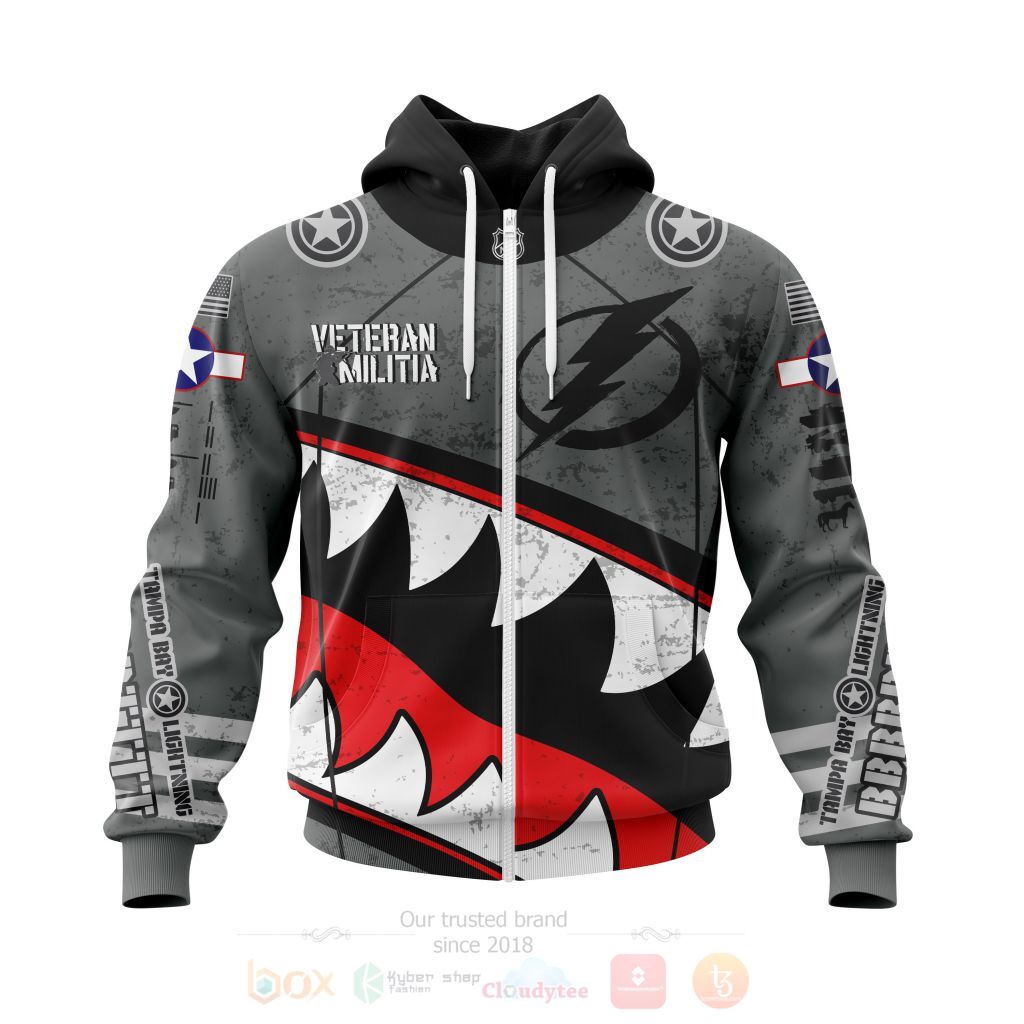 BEST NHL Tampa Bay Lightning Veterans Kits Personalized All Over Print Custom Hoodie, T-Shirt 2 NHL Tampa Bay Lightning Veterans Kits Personalized 3D Hoodie Shirt 1