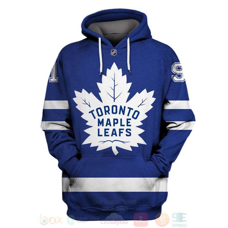 BEST NHL Toronto Maple Leafs Blue White Full Printing 3D Hoodie, Shirt 2 NHL Toronto Maple Leafs Blue White 3D Hoodie Shirt 1