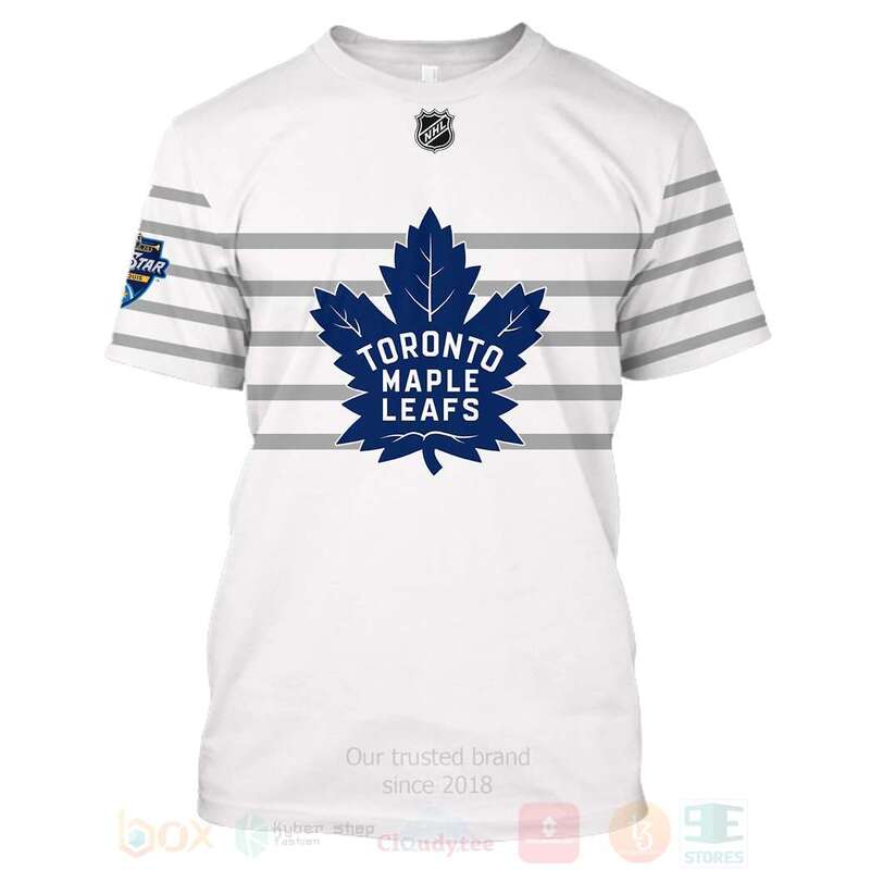 NHL Toronto Maple Leafs Team 3D Hoodie Shirt 1 2 3 4 5 6