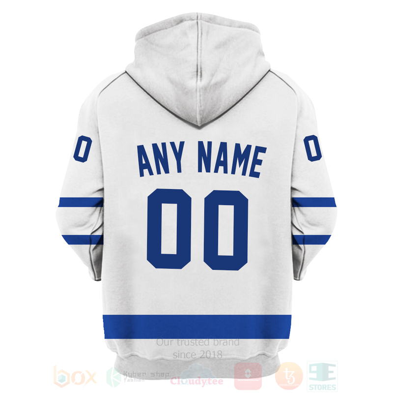 BEST NHL Toronto Maple Leafs Team Personalized Blue White Unisex 3D Hoodie, Shirt 4 NHL Toronto Maple Leafs Team Personalized Blue White 3D Hoodie Shirt 1 2 3