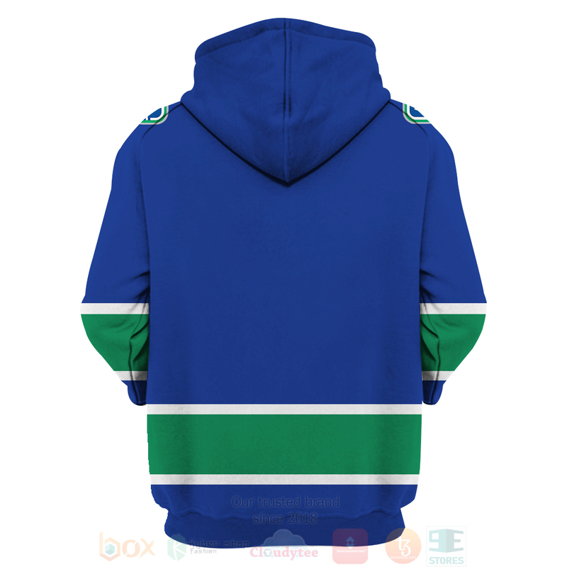 BEST NHL Vancouver Canucks Personalized Blue Green Full Printing 3D Hoodie, Shirt 3 NHL Vancouver Canucks Personalized Blue Green 3D Hoodie Shirt 1 2