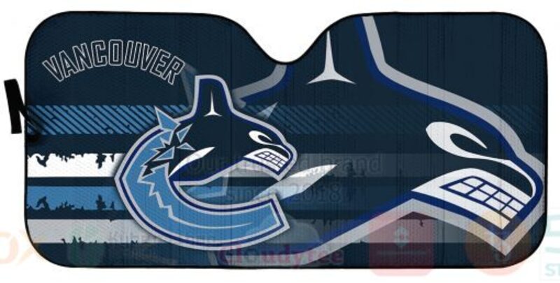 NHL Vancouver Canucks Team Car Sun Shade 1