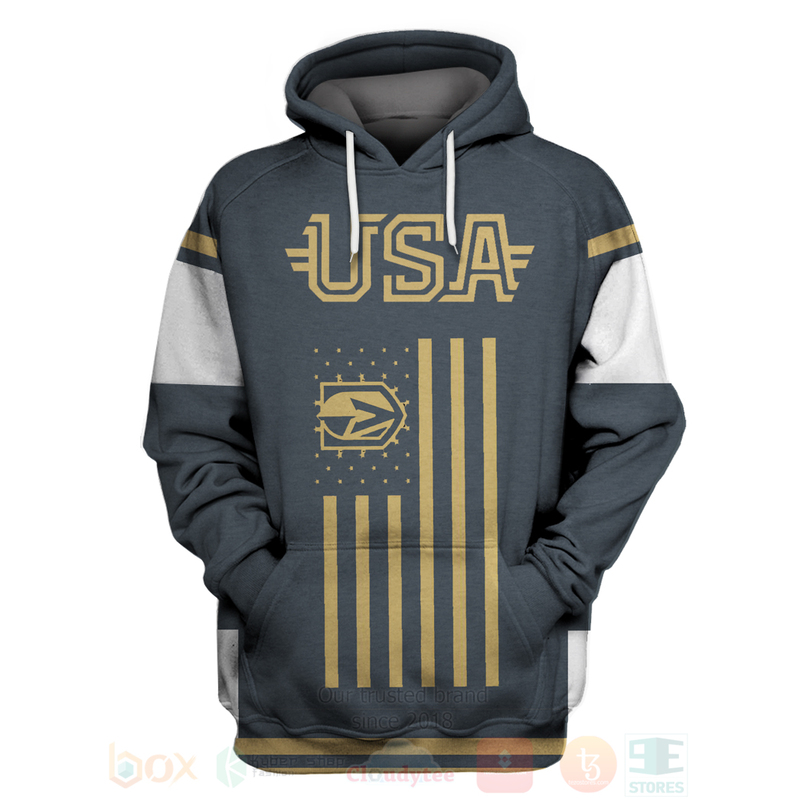 BEST NHL Vegas Golden Knights Team Personalized Grey Unisex 3D Hoodie, Shirt 2 NHL Vegas Golden Knights Team Personalized Grey 3D Hoodie Shirt 1