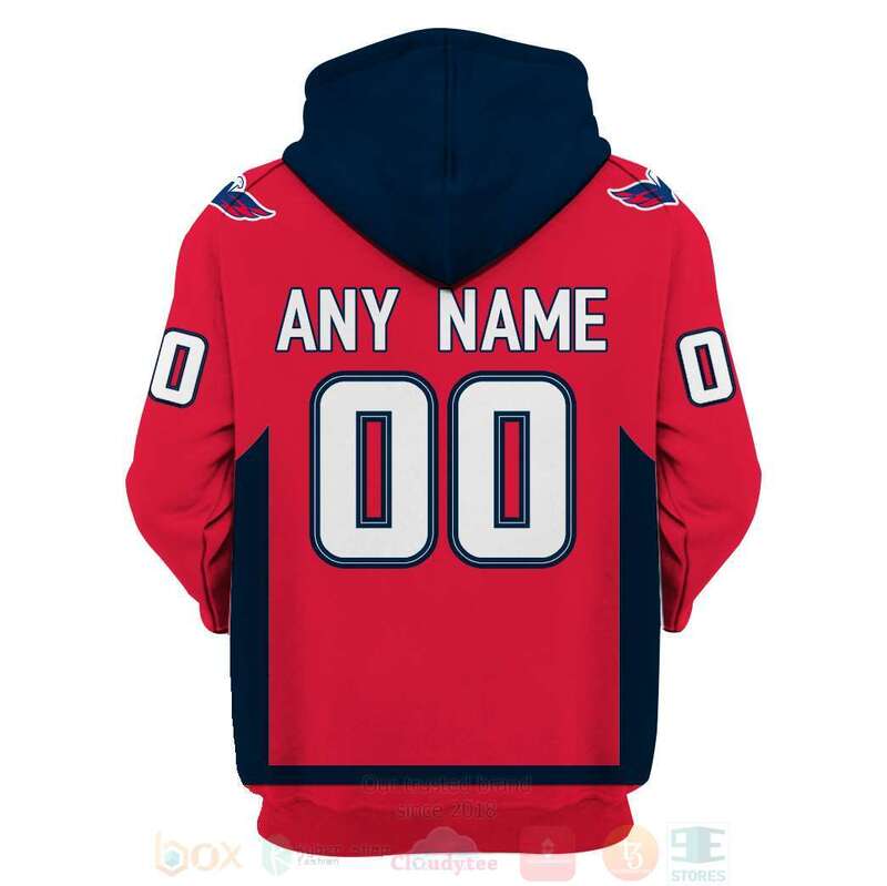 BEST NHL Washington Caps Hatitals Personalized Red Full Printing 3D Hoodie, Shirt 4 NHL Washington Capitals Personalized Red 3D Hoodie Shirt 1 2 3