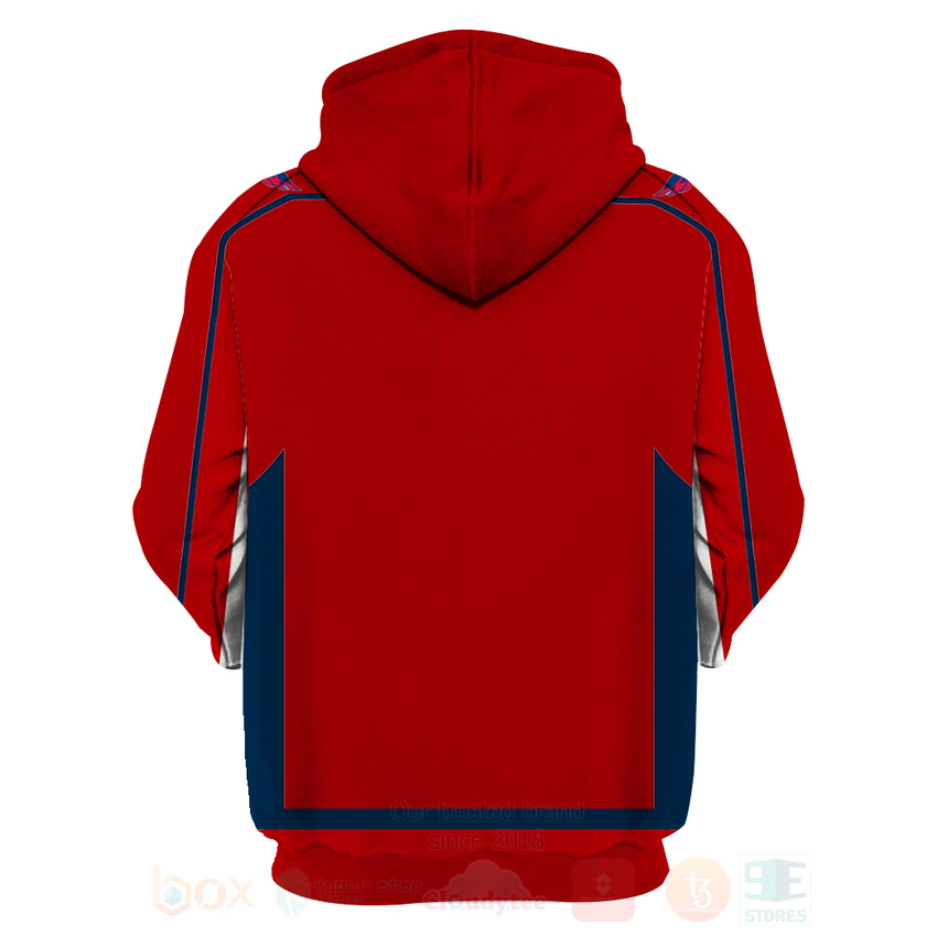 BEST NHL Washington Capitals Red Unisex 3D Hoodie, Shirt 3 NHL Washington Capitals Red 3D Hoodie Shirt 1 2
